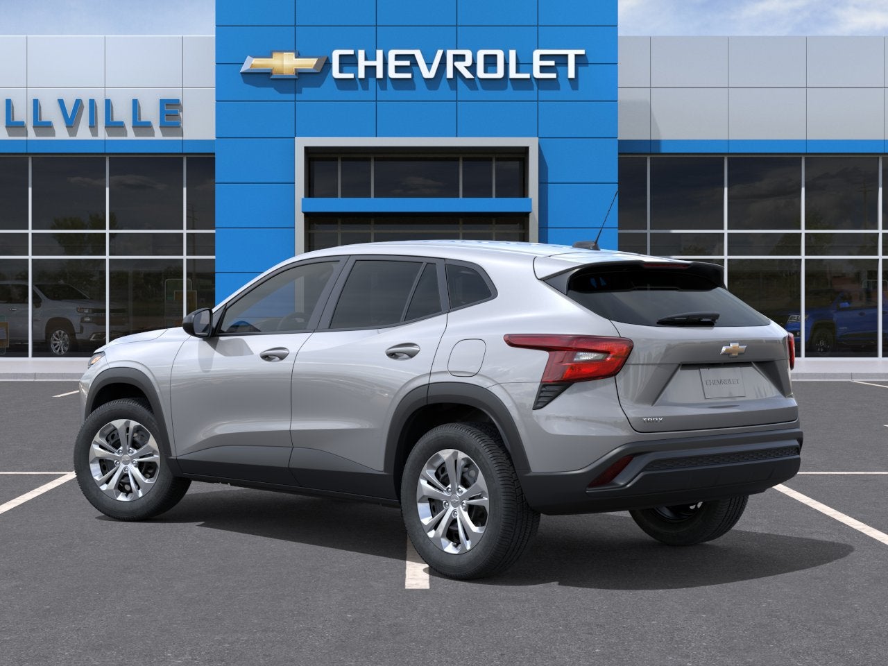 2026 Chevrolet Trax — rear three-quarter view
